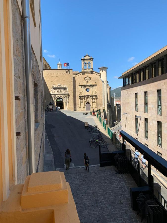 El Primer Balcon De Santo Domingo Bull Run Balcony Pamplona Exterior foto