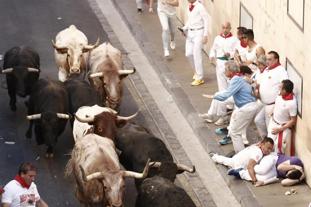 El Primer Balcon De Santo Domingo Bull Run Balcony Pamplona Exterior foto