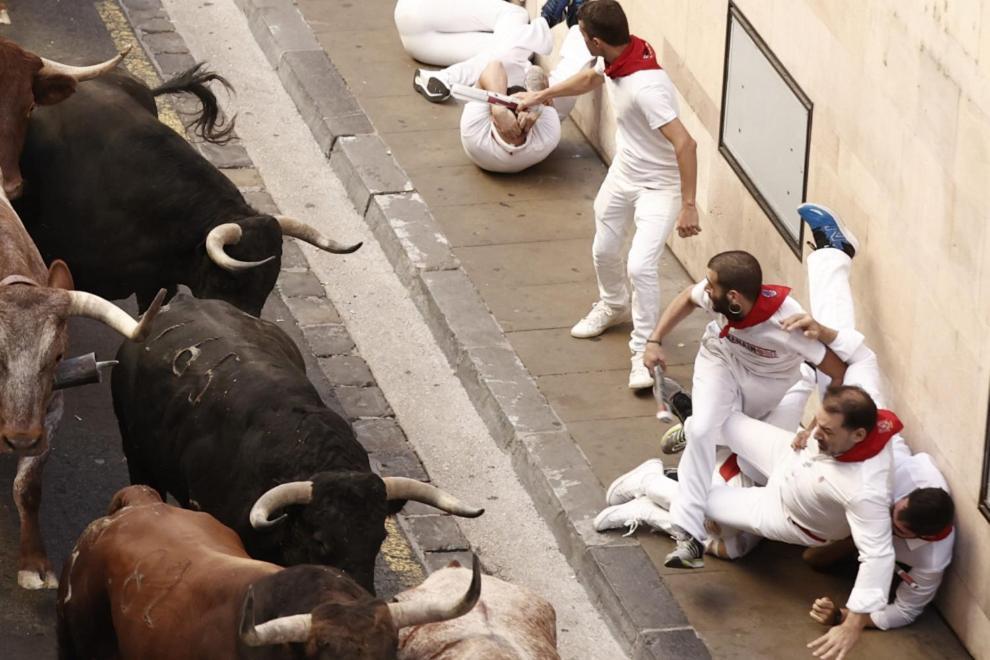 El Primer Balcon De Santo Domingo Bull Run Balcony Pamplona Exterior foto